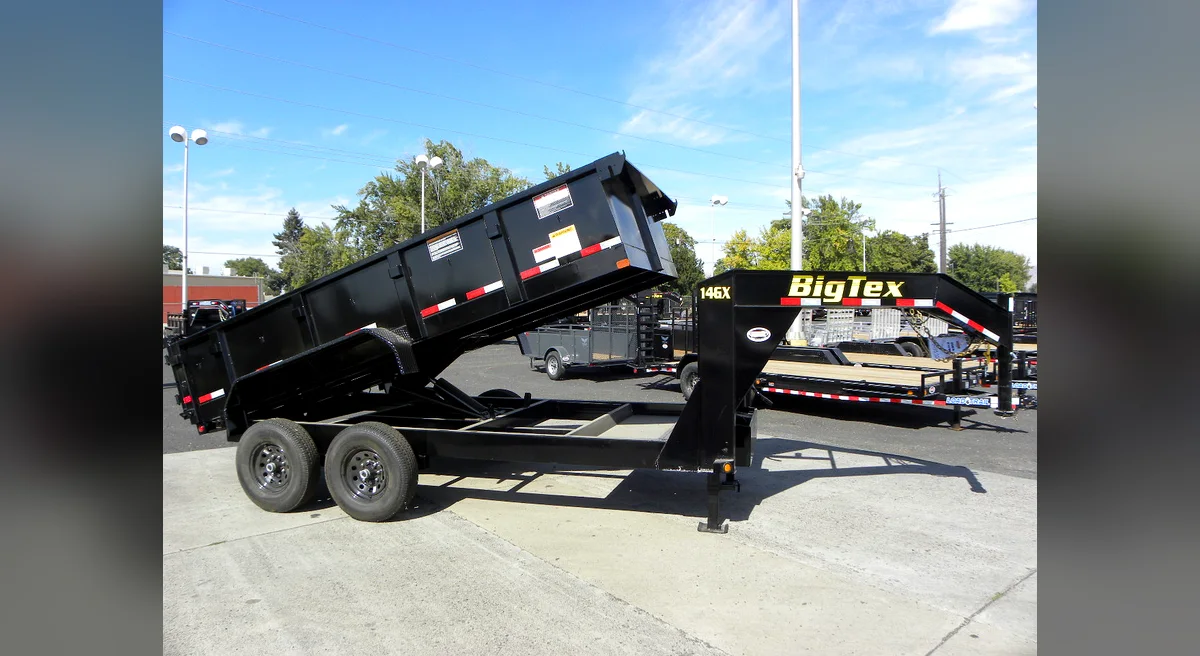 Big Tex Dump Trailer
